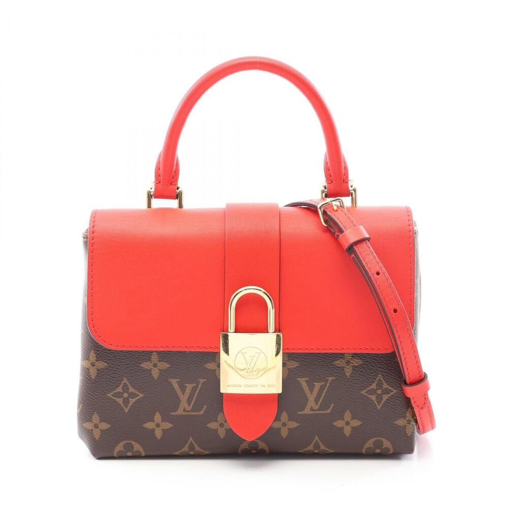 Louis Vuitton Rocky BB 2-Way Handbag, Coated Canvas and Leather, Monogram Pat...